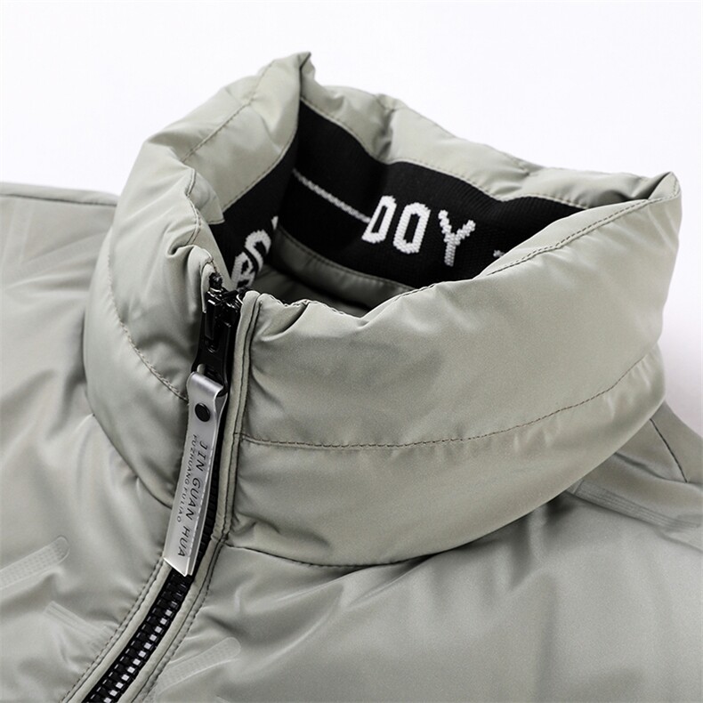 新款休闲羽绒服男立领冬季中年男休闲冬装外套上衣BJY08191-P170，男装羽绒服，电商B212（原钱塘6029）