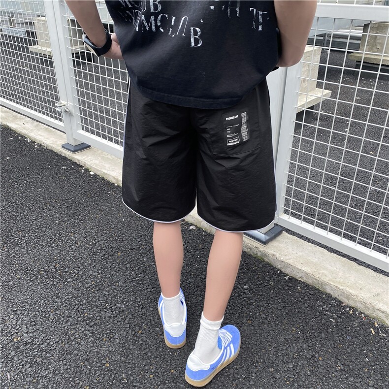 抖音品质夏季新款潮流设计速干宽松短裤B315-K24148-特p30控58,男装牛仔裤,电商B315