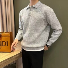 网图慎用B216MY5156P652025秋冬装新款男士POLO领毛衣针织衫，男装Polo衫，电商B216（原B302）