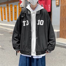 秋冬潮流港风街头宽松韩版外套男痞帅上衣ins夹克休闲W1373-P52，男装夹克，星座512-4