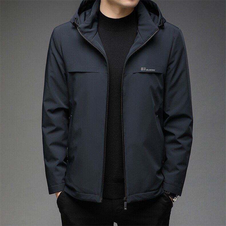 羽绒服冬男休闲脱卸帽中年男2023冬装外套爸爸装GSNAY-K01-P225,男装羽绒服,电商B212（原钱塘6029）