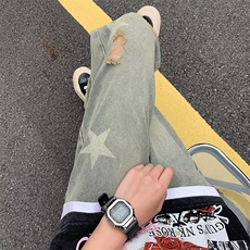 美式牛仔裤男春秋新款休闲直筒裤NT752P40，男装牛仔裤，星座1116-2