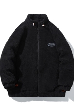 1日系白底冬季宽松百搭羊羔毛大码M-5XL棉衣外套男8727P105控149，男装棉衣，星座226-2