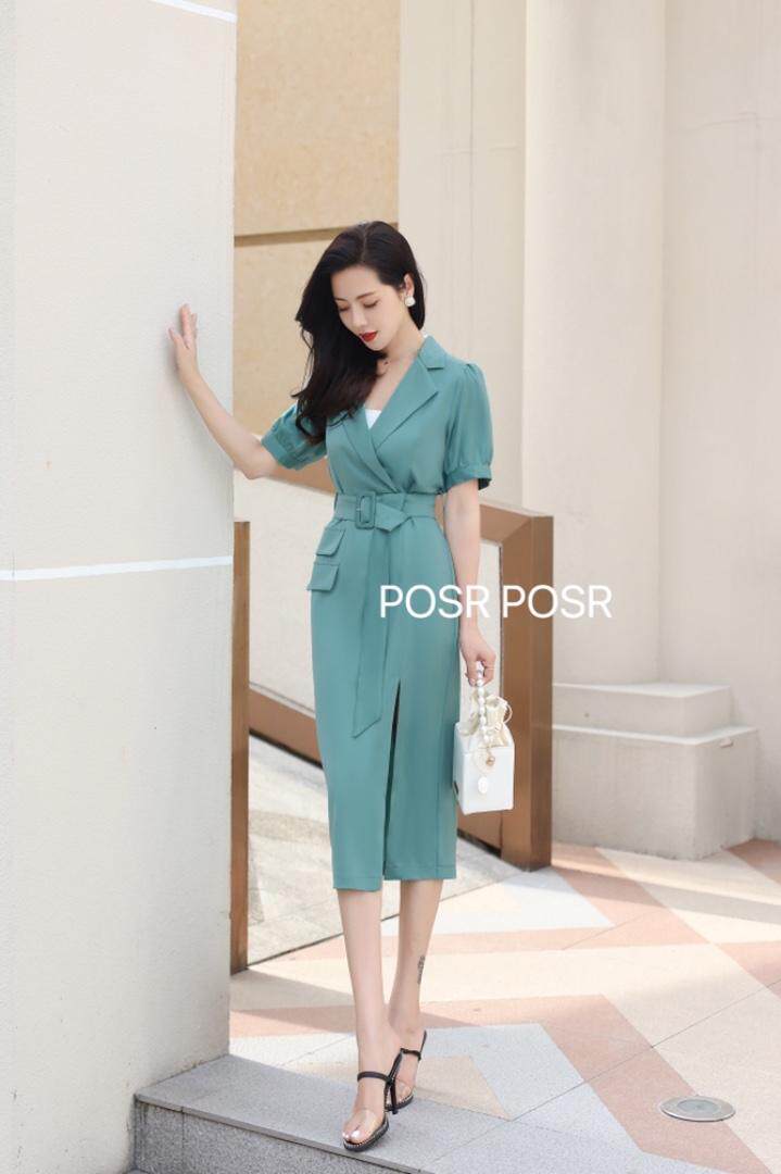 夏款连衣裙，女装连衣裙，珀莎