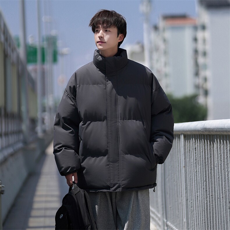 主推！三防面料加绒加厚立领大码棉衣羽绒服男MY1266-特批68,男装羽绒服,星座610B-1