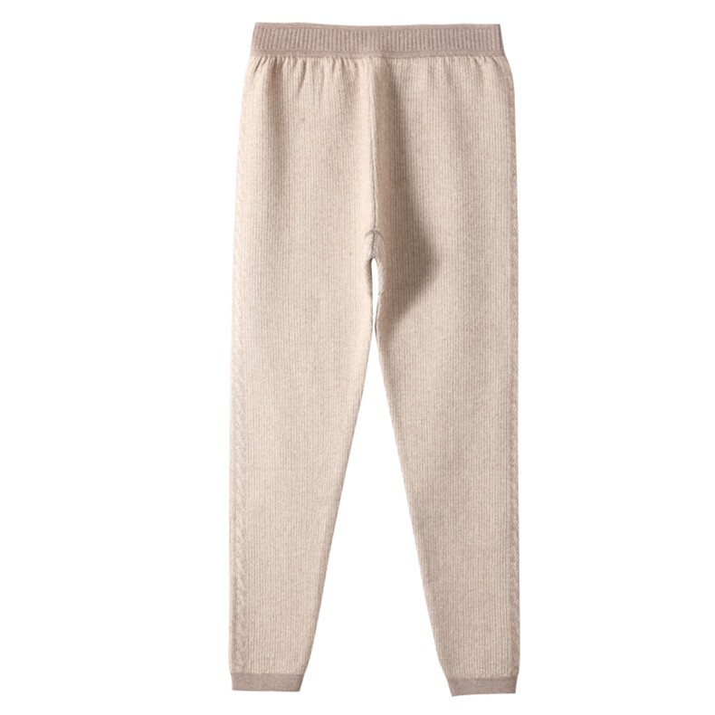 一体绒保暖裤打底裤加绒保暖裤秋冬棉毛裤，女装打底裤，繁盛羊绒