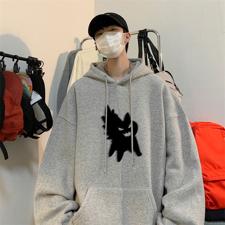 ！连帽圆领卫衣男装港风帽衫男LM170-P35,男装卫衣,电商B367