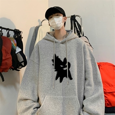！连帽圆领卫衣男装港风帽衫男LM170-P35，男装卫衣，电商B367