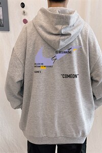 KS21259-P38 连帽开衫卫衣男运动外套大码班服图片