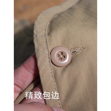 1506-1/M99341/P72日系复古无领棉服男冬季菱形格户外运动夹克，男装夹克，星座1506-1