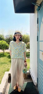纯苎连衣裙小衫裤子裙子衬衣
时尚风
风淑女风休闲风图片