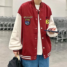 潮流夹克潮男春季棒球服J1028P48，男装夹克，星座1116-2