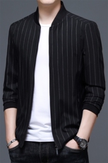 B-N8895男士2023年春季新款长袖薄款休闲拉链夹克棒球领潮流P72，男装夹克，电商B360