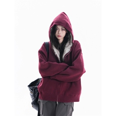 网图有货座山雕外套翻毛领棉服保暖针织开衫棉衣男女A1100-P128，男装棉衣，星座1505