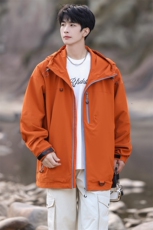 山系户外防水徒步登山进藏夹克外套运动冲锋衣A406JK3512特P80，男装夹克，星座309（原A406）