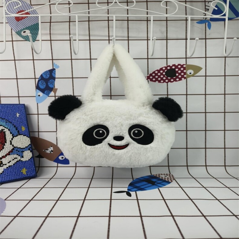 熊猫，常青藤毛绒玩具