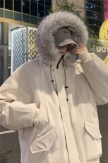 座山雕派克棉服貉子毛加厚外套GS65001，男装棉衣，星座1206（原A206）