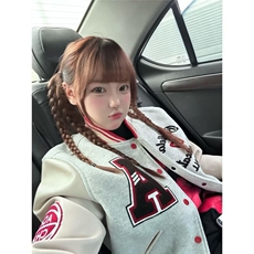美式复古棒球服外套2026春秋新款宽松大码刺绣休闲情侣款夹克潮，男装夹克，星座506A