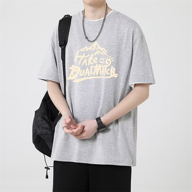 2023春夏季新款男休闲圆领短袖T恤A516P32,男装T恤,星座1116-2