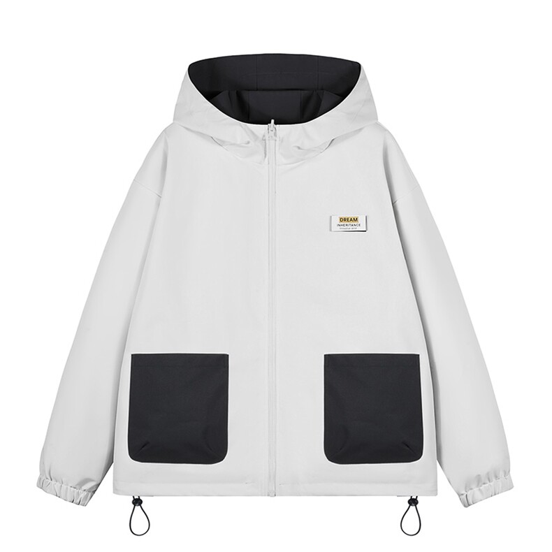 秋季新款现货户外夹克男双面穿立领冲锋衣外套DSA157B-JK7902-P80,男装夹克,电商A157B