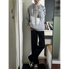 B221美式ins高街暗黑小众个性铆钉小脚牛仔裤LK23142-P65控88，男装牛仔裤，电商B221