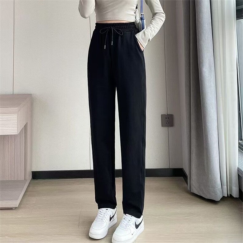 时尚都市青春活力青春流行2024年秋季华棉直筒阔腿裤男装，男装休闲裤，宏恒