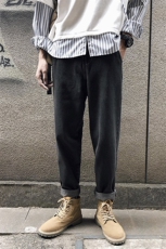 港风秋款男裤牛仔裤宽松哈伦裤潮直筒裤n，男装牛仔裤，星座1013-1