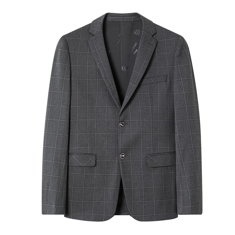 商务西服两件套套装男中年男士商务正装西装服上衣ASD8966-P285,男装西服套装,电商B212（原钱塘6029）