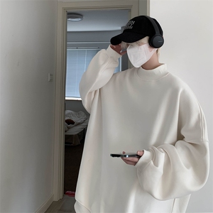 男装加绒 加厚 打底衫 基础款 高领卫衣XZ514-2-W222-P38图片