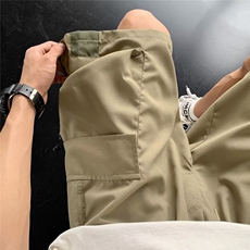 美式机能工装短裤男夏季薄款休闲五分裤运动潮牌中裤沙滩大裤衩子，男装休闲裤，星座601-2