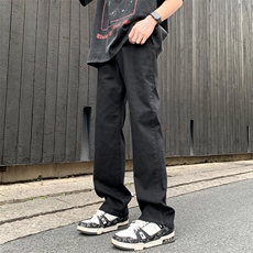 2024秋季新款外景大码美式直筒高弹牛仔裤M-5XGK24383-P55，男装牛仔裤，电商A022