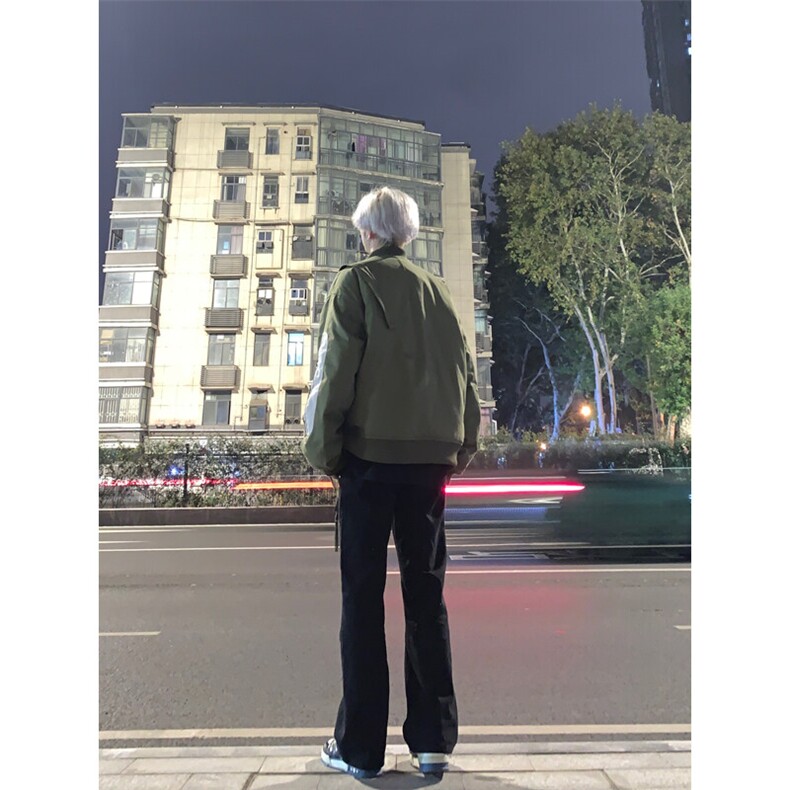 高街vibe纯黑色牛仔裤男款夏季修身直筒弹力微喇叭裤控价68,男装牛仔裤,星座310A-4