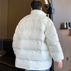 新款秋冬季男士港风棉服2024男女同款加厚保暖棉衣外套MM802/P85，男装棉衣，星座506