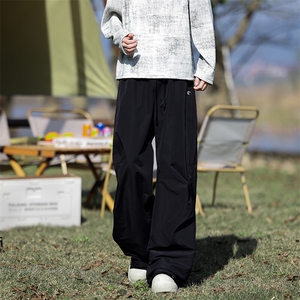 8XL-M春夏美式工装裤子大码冲锋裤休闲直筒褶皱伞兵裤KZ1950/P48图片