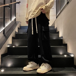 男春季新款港风休闲裤RQ60P38图片