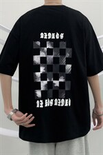2024夏季棋盘格印花T恤220g100棉A161-2-T104-P25，男装T恤，电商A161-2