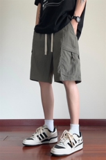 ！2026夏季新款男士冰丝短裤工装五分裤中裤DK701特P25控49，男装牛仔裤，电商B220