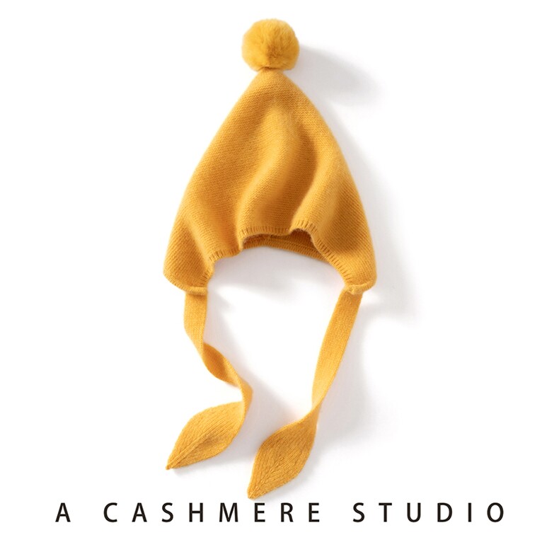 冬季时尚百搭通勤休闲儿童帽子，帽子，思琳羊绒