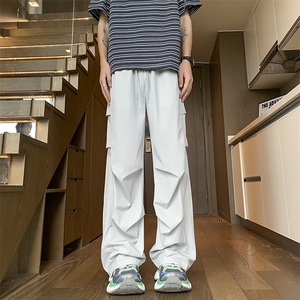 夏季新款速干冰丝降落伞裤M~4XL XZ604-KG78-特P30控58图片