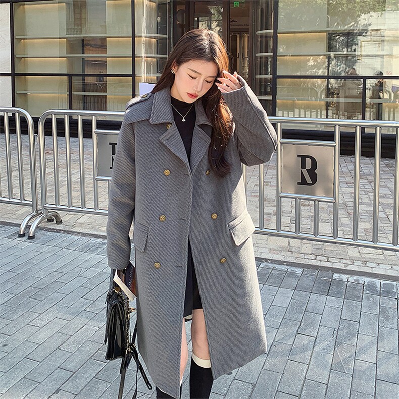 2023年冬季毛呢大衣内胆90白鸭绒B190-82520-P255-K386,女装毛呢外套,一九零