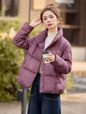 2025年冬季新中式提花唐装90白鸭绒轻薄羽绒服短外套，女装羽绒服，简韵佳