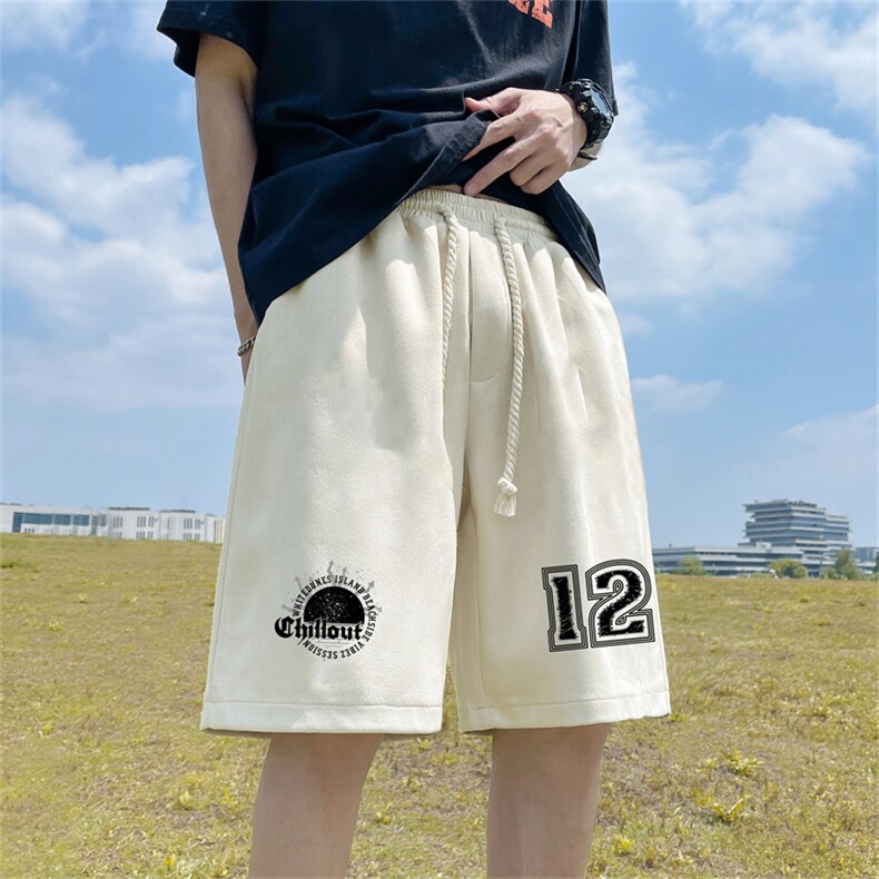 重磅夏季麂皮绒休闲短裤休闲五分裤JDK476-特p25控48,男装牛仔裤,电商B370