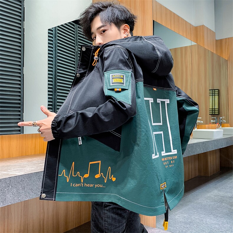 男士外套秋季2021新款韩版秋装上衣休闲工装春秋夹克男JK166-P75,男装夹克,星座1206（原A206）