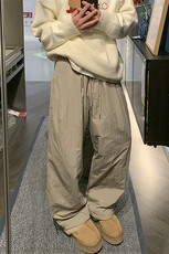新款加绒加厚防水夹棉休闲裤XZ604-K123-特P50控88，男装休闲裤，星座604