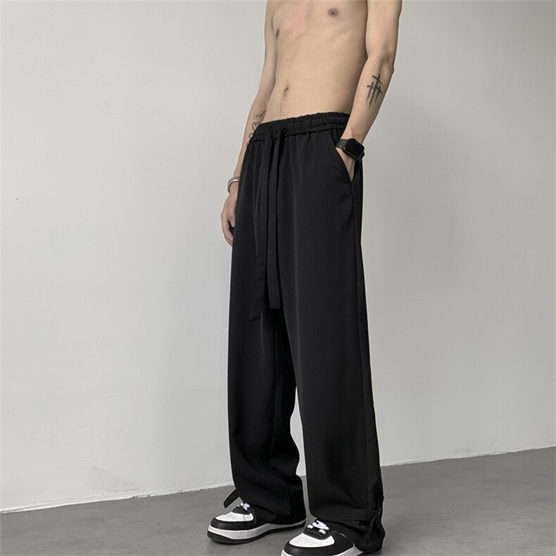 直播高品质~垂感西裤男夏季冰丝休闲裤A422P55,男装西裤,电商A309