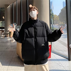 棉服男韩版潮流高街帅气加厚保暖2024冬季新款ins外套MF086-P86，男装棉衣，星座412-3
