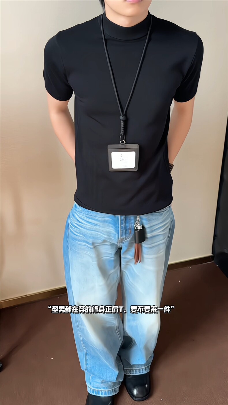 XZ809A/MTTT03/特P30/控58冰爽丝针织杉圆领T恤高品质,男装针织衫/毛衣,星座809A(原222-1)