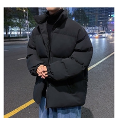 潮流冬季棉衣男宽松潮牌外套面包羽绒棉服拉链立领保暖棉袄，男装棉衣，星座1210-1