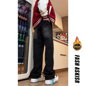 抖音得物品质百搭牛仔裤212-2-K003-特P60 加绒特P65图片
