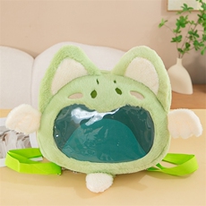 安萌毛绒玩具 嘟嘟猫大双肩包系列